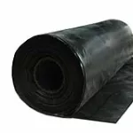 Plastico negro 0.15 mm x 1.8 metros doble ancho abre a 3.6 metros (100 metros por rollo)
